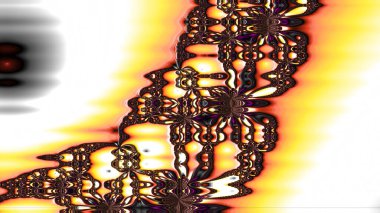 Soyut Bilgisayar Fraktal Tasarımı. Fraktal hiç bitmeyen bir desen. Fraktallar, farklı ölçeklerde kendine benzeyen sonsuz derecede karmaşık kalıplardır. Cep telefonu duvar kağıdı için harika.