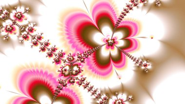 Soyut Bilgisayar Fraktal Tasarımı. Fraktal hiç bitmeyen bir desen. Fraktallar, farklı ölçeklerde kendine benzeyen sonsuz derecede karmaşık kalıplardır. Cep telefonu duvar kağıdı için harika.