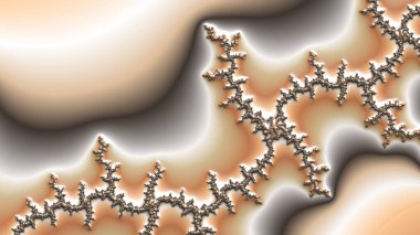 Soyut Bilgisayar Fraktal Tasarımı. Fraktal hiç bitmeyen bir desen. Fraktallar, farklı ölçeklerde kendine benzeyen sonsuz derecede karmaşık kalıplardır. Cep telefonu duvar kağıdı için harika.