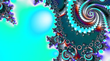 Soyut Bilgisayar Fraktal Tasarımı. Fraktal hiç bitmeyen bir desen. Fraktallar, farklı ölçeklerde kendine benzeyen sonsuz derecede karmaşık kalıplardır. Cep telefonu duvar kağıdı için harika.