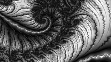 Soyut Bilgisayar Fraktal Tasarımı. Fraktal hiç bitmeyen bir desen. Fraktallar, farklı ölçeklerde kendine benzeyen sonsuz derecede karmaşık kalıplardır. Cep telefonu duvar kağıdı için harika.