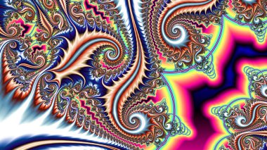 Soyut Bilgisayar Fraktal Tasarımı. Fraktal hiç bitmeyen bir desen. Fraktallar, farklı ölçeklerde kendine benzeyen sonsuz derecede karmaşık kalıplardır. Cep telefonu duvar kağıdı için harika.