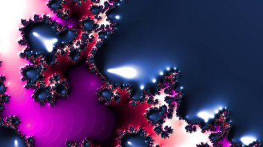 Soyut Bilgisayar Fraktal Tasarımı. Fraktal hiç bitmeyen bir desen. Fraktallar, farklı ölçeklerde kendine benzeyen sonsuz derecede karmaşık kalıplardır. Cep telefonu duvar kağıdı için harika.