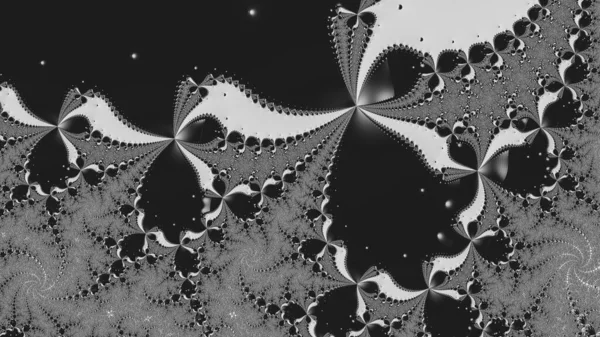 Αφηρημένος Υπολογιστής Που Δημιουργείται Fractal Σχεδιασμός Φράκταλ Είναι Ένα Ατέρμονο — Φωτογραφία Αρχείου