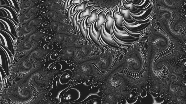 Abstract Computer Generated Fractal Design Fractal Never Ending Pattern Fractals — Stock Photo, Image