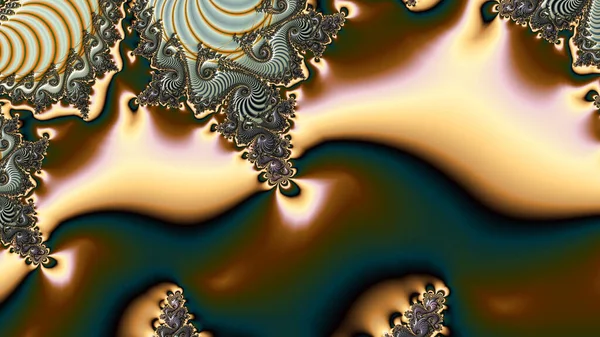 Αφηρημένος Υπολογιστής Που Δημιουργείται Fractal Σχεδιασμός Φράκταλ Είναι Ένα Ατέρμονο — Φωτογραφία Αρχείου