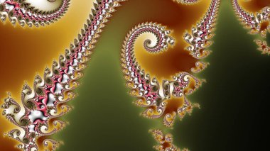 Soyut Bilgisayar Fraktal Tasarımı. Fraktal hiç bitmeyen bir desen. Fraktallar, farklı ölçeklerde kendine benzeyen sonsuz derecede karmaşık kalıplardır. Cep telefonu duvar kağıdı için harika.