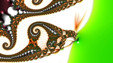 Soyut Bilgisayar Fraktal Tasarımı. Fraktal hiç bitmeyen bir desen. Fraktallar, farklı ölçeklerde kendine benzeyen sonsuz derecede karmaşık kalıplardır. Cep telefonu duvar kağıdı için harika.