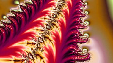 Soyut Bilgisayar Fraktal Tasarımı. Fraktal hiç bitmeyen bir desen. Fraktallar, farklı ölçeklerde kendine benzeyen sonsuz derecede karmaşık kalıplardır. Cep telefonu duvar kağıdı için harika.