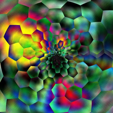 Soyut Bilgisayar Fraktal Tasarımı. Fraktal hiç bitmeyen bir desen. Fraktallar, farklı ölçeklerde kendine benzeyen sonsuz derecede karmaşık kalıplardır. Cep telefonu duvar kağıdı için harika.