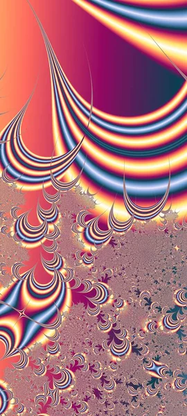 Αφηρημένος Υπολογιστής Που Δημιουργείται Fractal Σχεδιασμός Φράκταλ Είναι Ένα Ατέρμονο — Φωτογραφία Αρχείου