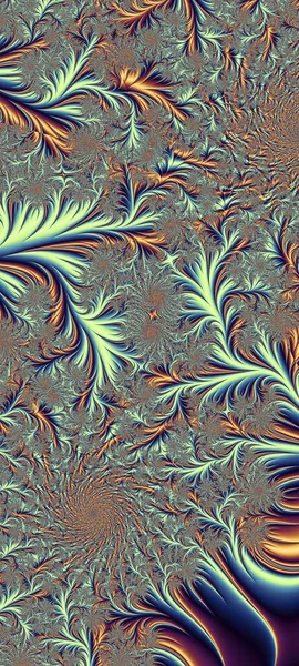 Αφηρημένος Υπολογιστής Που Δημιουργείται Fractal Σχεδιασμός Φράκταλ Είναι Ένα Ατέρμονο — Φωτογραφία Αρχείου