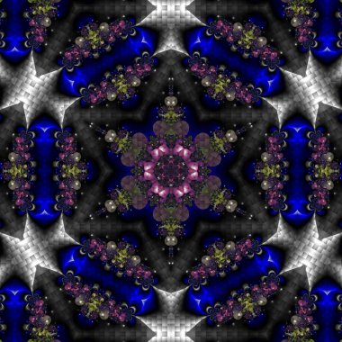 Soyut Bilgisayar Fraktal Tasarımı. Fraktal hiç bitmeyen bir desen. Fraktallar, farklı ölçeklerde kendine benzeyen sonsuz derecede karmaşık kalıplardır. Cep telefonu duvar kağıdı için harika.