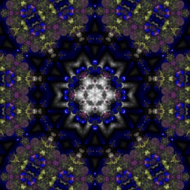 Soyut Bilgisayar Fraktal Tasarımı. Fraktal hiç bitmeyen bir desen. Fraktallar, farklı ölçeklerde kendine benzeyen sonsuz derecede karmaşık kalıplardır. Cep telefonu duvar kağıdı için harika.