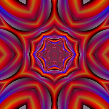 Soyut Bilgisayar Fraktal Tasarımı. Fraktal hiç bitmeyen bir desen. Fraktallar, farklı ölçeklerde kendine benzeyen sonsuz derecede karmaşık kalıplardır. Cep telefonu duvar kağıdı için harika.