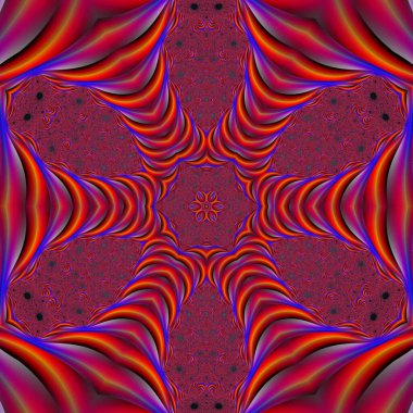 Soyut Bilgisayar Fraktal Tasarımı. Fraktal hiç bitmeyen bir desen. Fraktallar, farklı ölçeklerde kendine benzeyen sonsuz derecede karmaşık kalıplardır. Cep telefonu duvar kağıdı için harika.