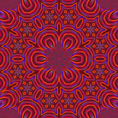 Soyut Bilgisayar Fraktal Tasarımı. Fraktal hiç bitmeyen bir desen. Fraktallar, farklı ölçeklerde kendine benzeyen sonsuz derecede karmaşık kalıplardır. Cep telefonu duvar kağıdı için harika.