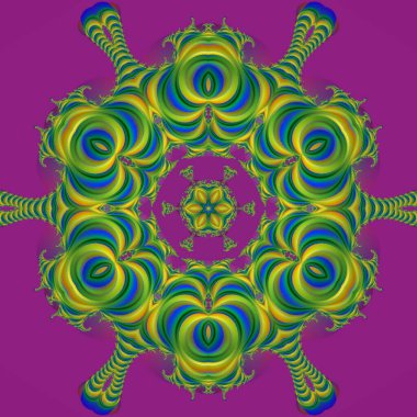 Soyut Bilgisayar Fraktal Tasarımı. Fraktal hiç bitmeyen bir desen. Fraktallar, farklı ölçeklerde kendine benzeyen sonsuz derecede karmaşık kalıplardır. Cep telefonu duvar kağıdı için harika.