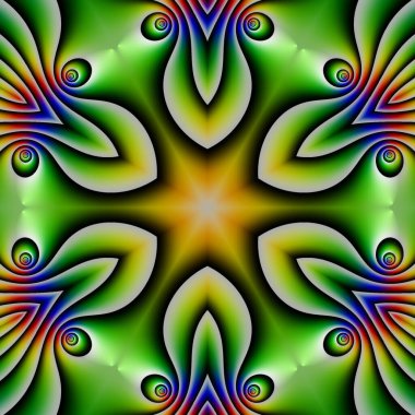 Soyut Bilgisayar Fraktal Tasarımı. Fraktal hiç bitmeyen bir desen. Fraktallar, farklı ölçeklerde kendine benzeyen sonsuz derecede karmaşık kalıplardır. Cep telefonu duvar kağıdı için harika.