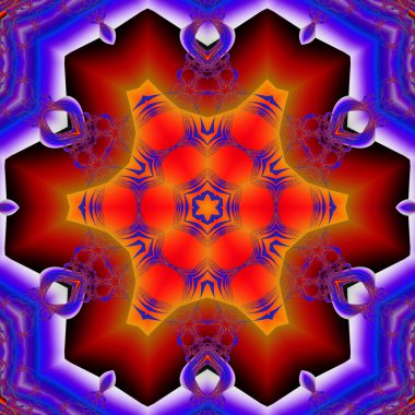 Soyut Bilgisayar Fraktal Tasarımı. Fraktal hiç bitmeyen bir desen. Fraktallar, farklı ölçeklerde kendine benzeyen sonsuz derecede karmaşık kalıplardır. Cep telefonu duvar kağıdı için harika.