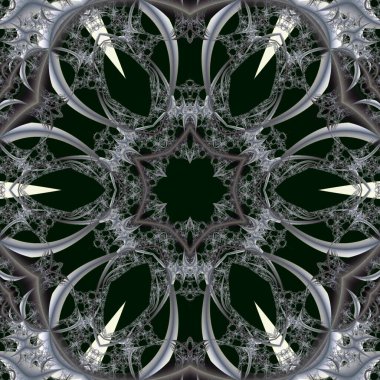 Soyut Bilgisayar Fraktal Tasarımı. Fraktal hiç bitmeyen bir desen. Fraktallar, farklı ölçeklerde kendine benzeyen sonsuz derecede karmaşık kalıplardır. Cep telefonu duvar kağıdı için harika.