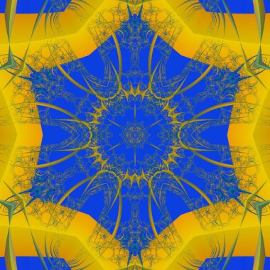 Soyut Bilgisayar Fraktal Tasarımı. Fraktal hiç bitmeyen bir desen. Fraktallar, farklı ölçeklerde kendine benzeyen sonsuz derecede karmaşık kalıplardır. Cep telefonu duvar kağıdı için harika.