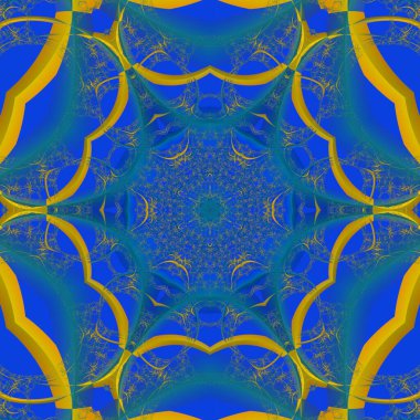 Soyut Bilgisayar Fraktal Tasarımı. Fraktal hiç bitmeyen bir desen. Fraktallar, farklı ölçeklerde kendine benzeyen sonsuz derecede karmaşık kalıplardır. Cep telefonu duvar kağıdı için harika.