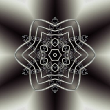 Soyut Bilgisayar Fraktal Tasarımı. Fraktal hiç bitmeyen bir desen. Fraktallar, farklı ölçeklerde kendine benzeyen sonsuz derecede karmaşık kalıplardır. Cep telefonu duvar kağıdı için harika.