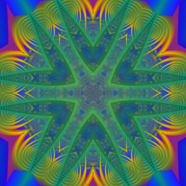 Soyut Bilgisayar Fraktal Tasarımı. Fraktal hiç bitmeyen bir desen. Fraktallar, farklı ölçeklerde kendine benzeyen sonsuz derecede karmaşık kalıplardır. Cep telefonu duvar kağıdı için harika.