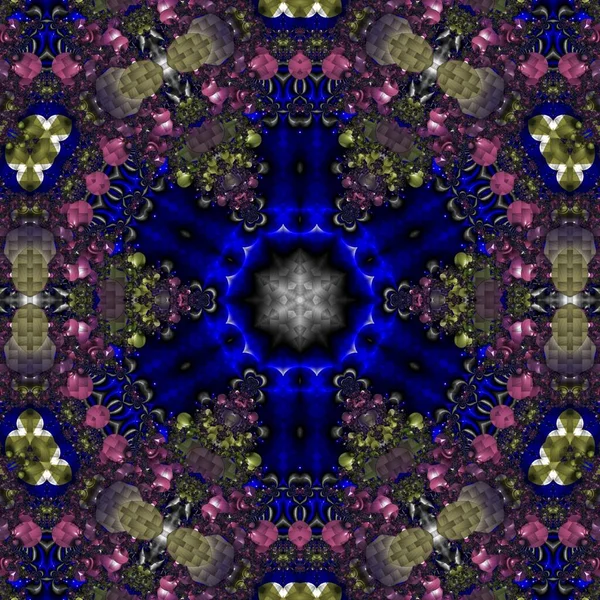 Soyut Bilgisayar Fraktal Tasarımı. Fraktal hiç bitmeyen bir desen. Fraktallar, farklı ölçeklerde kendine benzeyen sonsuz derecede karmaşık kalıplardır. Cep telefonu duvar kağıdı için harika.