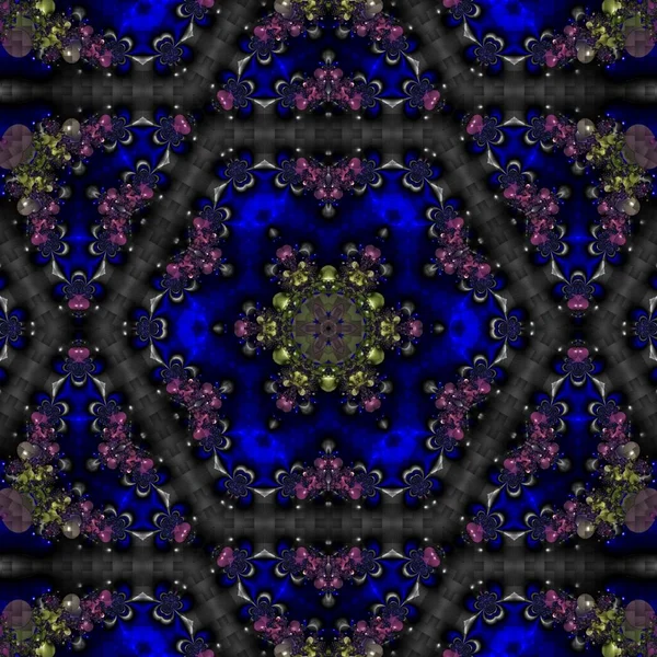 Soyut Bilgisayar Fraktal Tasarımı. Fraktal hiç bitmeyen bir desen. Fraktallar, farklı ölçeklerde kendine benzeyen sonsuz derecede karmaşık kalıplardır. Cep telefonu duvar kağıdı için harika.