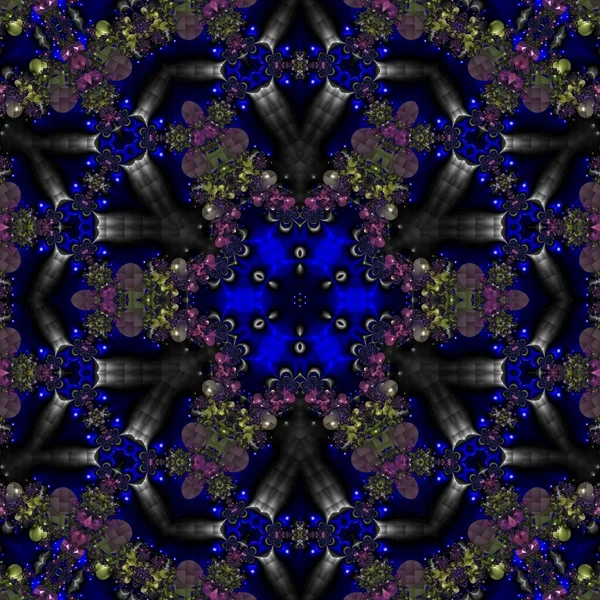 Soyut Bilgisayar Fraktal Tasarımı. Fraktal hiç bitmeyen bir desen. Fraktallar, farklı ölçeklerde kendine benzeyen sonsuz derecede karmaşık kalıplardır. Cep telefonu duvar kağıdı için harika.