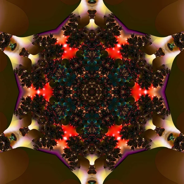 Soyut Bilgisayar Fraktal Tasarımı. Fraktal hiç bitmeyen bir desen. Fraktallar, farklı ölçeklerde kendine benzeyen sonsuz derecede karmaşık kalıplardır. Cep telefonu duvar kağıdı için harika.
