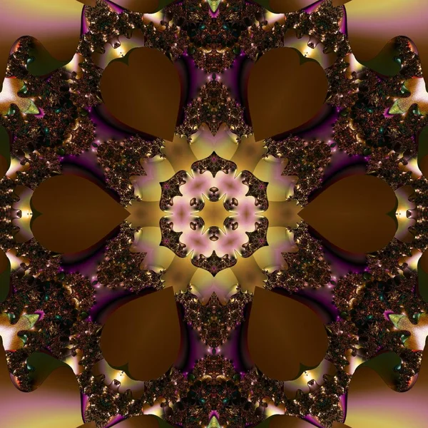 Soyut Bilgisayar Fraktal Tasarımı. Fraktal hiç bitmeyen bir desen. Fraktallar, farklı ölçeklerde kendine benzeyen sonsuz derecede karmaşık kalıplardır. Cep telefonu duvar kağıdı için harika.