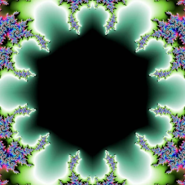 Soyut Bilgisayar Fraktal Tasarımı. Fraktal hiç bitmeyen bir desen. Fraktallar, farklı ölçeklerde kendine benzeyen sonsuz derecede karmaşık kalıplardır. Cep telefonu duvar kağıdı için harika.