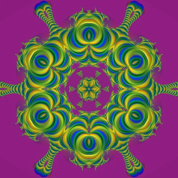 Soyut Bilgisayar Fraktal Tasarımı. Fraktal hiç bitmeyen bir desen. Fraktallar, farklı ölçeklerde kendine benzeyen sonsuz derecede karmaşık kalıplardır. Cep telefonu duvar kağıdı için harika.