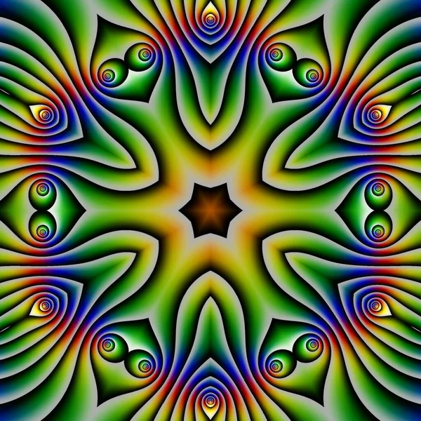 Soyut Bilgisayar Fraktal Tasarımı. Fraktal hiç bitmeyen bir desen. Fraktallar, farklı ölçeklerde kendine benzeyen sonsuz derecede karmaşık kalıplardır. Cep telefonu duvar kağıdı için harika.