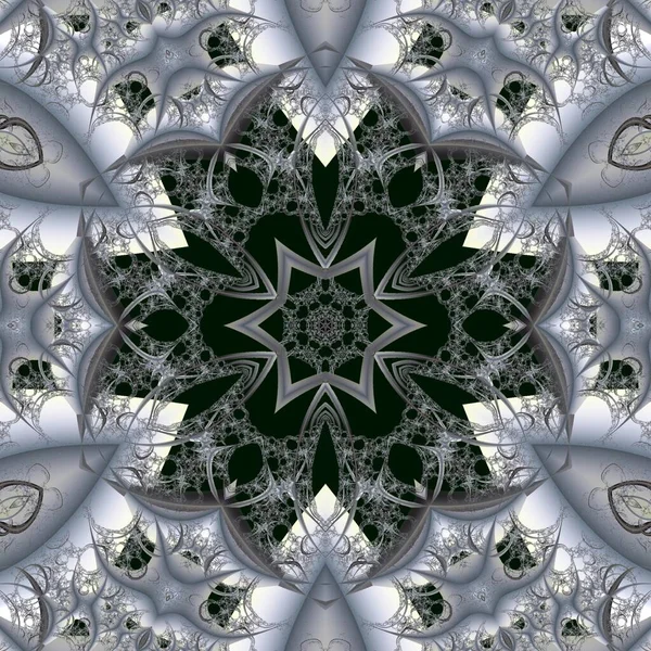 Soyut Bilgisayar Fraktal Tasarımı. Fraktal hiç bitmeyen bir desen. Fraktallar, farklı ölçeklerde kendine benzeyen sonsuz derecede karmaşık kalıplardır. Cep telefonu duvar kağıdı için harika.