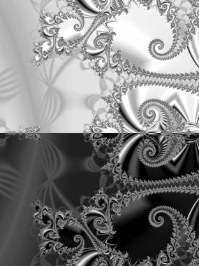 Soyut Bilgisayar Fraktal Tasarımı. Fraktal hiç bitmeyen bir desen. Fraktallar, farklı ölçeklerde kendine benzeyen sonsuz derecede karmaşık kalıplardır. Cep telefonu duvar kağıdı için harika.