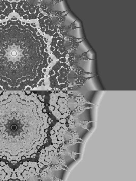 Soyut Bilgisayar Fraktal Tasarımı Fraktal Hiç Bitmeyen Bir Desen Fraktallar — Stok fotoğraf