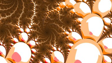 Soyut Bilgisayar Fraktal Tasarımı. Fraktal hiç bitmeyen bir desen. Fraktallar, farklı ölçeklerde kendine benzeyen sonsuz derecede karmaşık kalıplardır. Cep telefonu duvar kağıdı için harika.