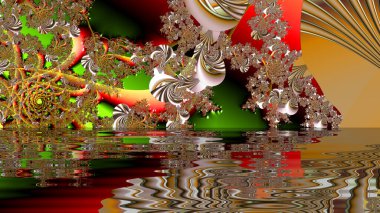 Soyut Bilgisayar Fraktal Tasarımı. Fraktal hiç bitmeyen bir desen. Fraktallar, farklı ölçeklerde kendine benzeyen sonsuz derecede karmaşık kalıplardır. Cep telefonu duvar kağıdı için harika.