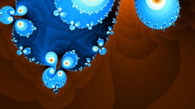 Soyut Bilgisayar Fraktal Tasarımı. Fraktal hiç bitmeyen bir desen. Fraktallar, farklı ölçeklerde kendine benzeyen sonsuz derecede karmaşık kalıplardır. Cep telefonu duvar kağıdı için harika.