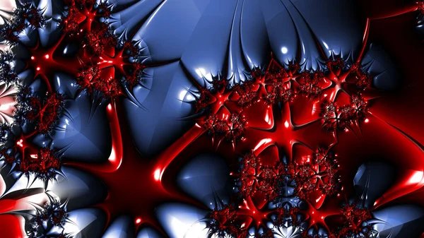 Abstract Computer Generated Fractal Design Fractal Never Ending Pattern Fractals — Stock Photo, Image