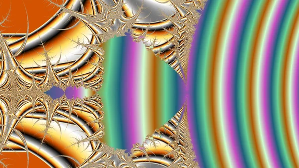 Αφηρημένος Υπολογιστής Που Δημιουργείται Fractal Σχεδιασμός Φράκταλ Είναι Ένα Ατέρμονο — Φωτογραφία Αρχείου