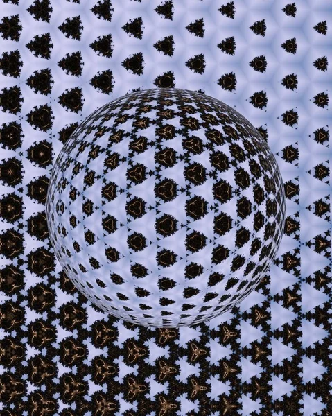 Compound eye 3D illustration, insect eyes, 3d globe effect.