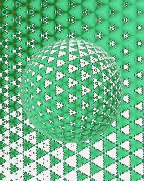 Compound eye 3D illustration, insect eyes, 3d globe effect.