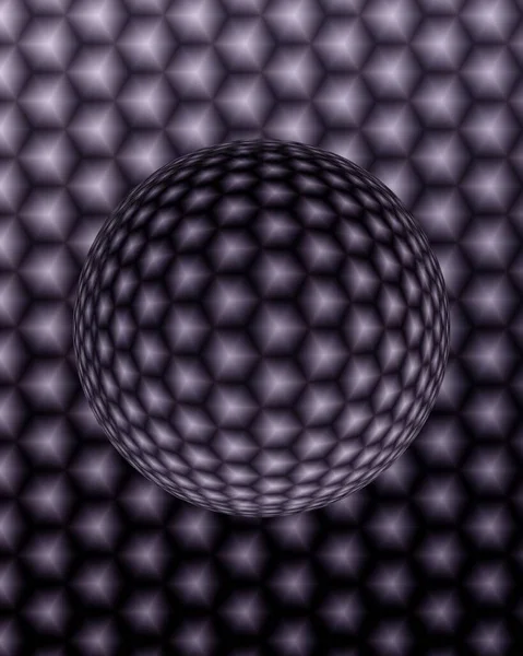 Compound eye 3D illustration, insect eyes, 3d globe effect.