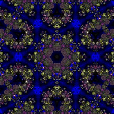 Soyut fraktal arkaplan Sonsuz evren bilgisayar tarafından oluşturulmuş görüntü. Duvar kağıdı, albüm, poster ve kitapçık için güzel soyut bir arkaplan. Yaratıcı grafik tasarımı için fraktal dijital grafikler. 