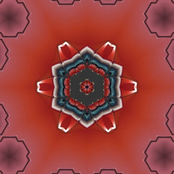 Soyut Fraktal Arkaplan Sonsuz Evren Bilgisayar Tarafından Oluşturulmuş Görüntü Duvar — Stok fotoğraf
